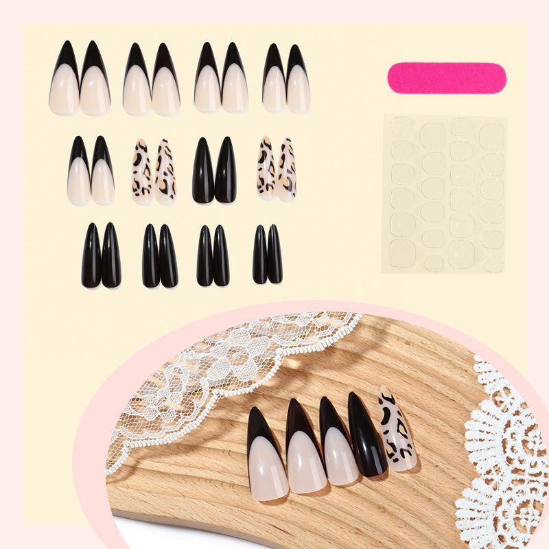 Elegante Stiletto Drucknagel Set Brehn