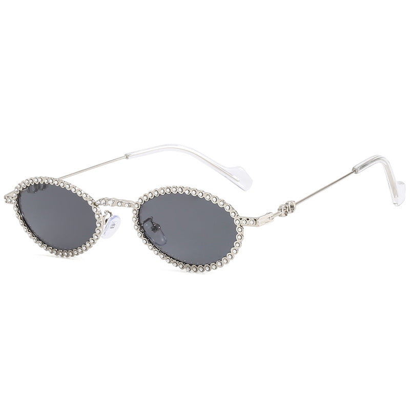 Damen extravagante Sonnenbrille mit originellem Rahmen und modernen Gläsern Brehn