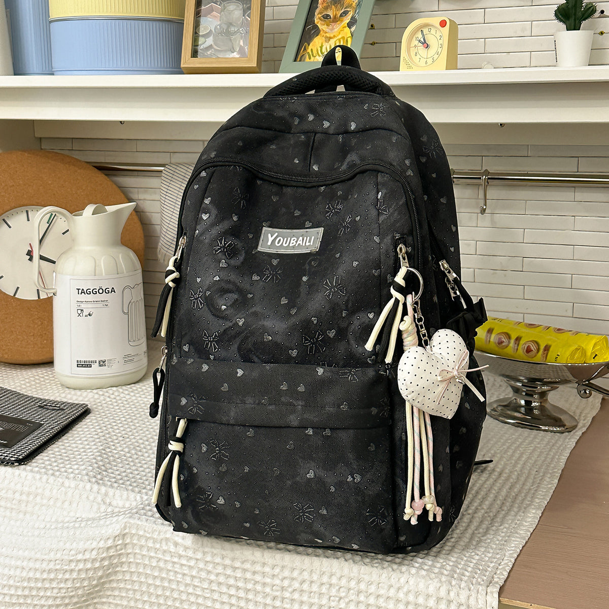 Stilvolle floral-geprägte Rucksack Brehn