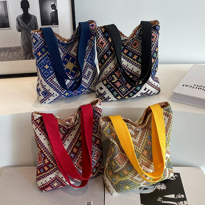 Moderne Gewebte Handtasche