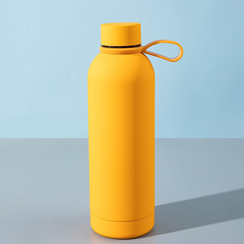 Damen stilvolle Edelstahl-Trinkflasche mit innovativem Verschluss Brehn