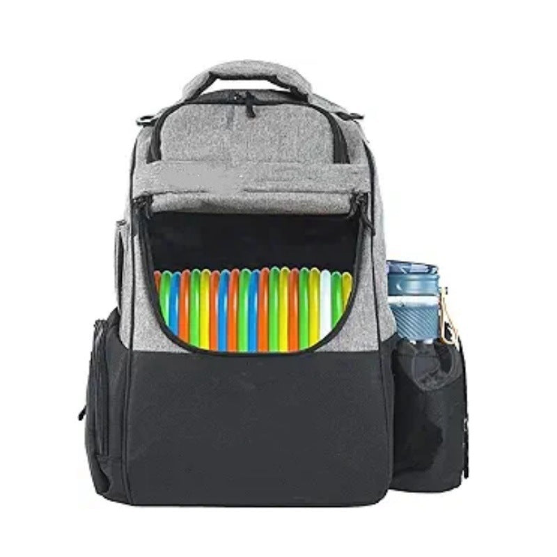 Discgolf-Rucksack mit Speziellen Fächern Für Frisbees und Getränke Brehn