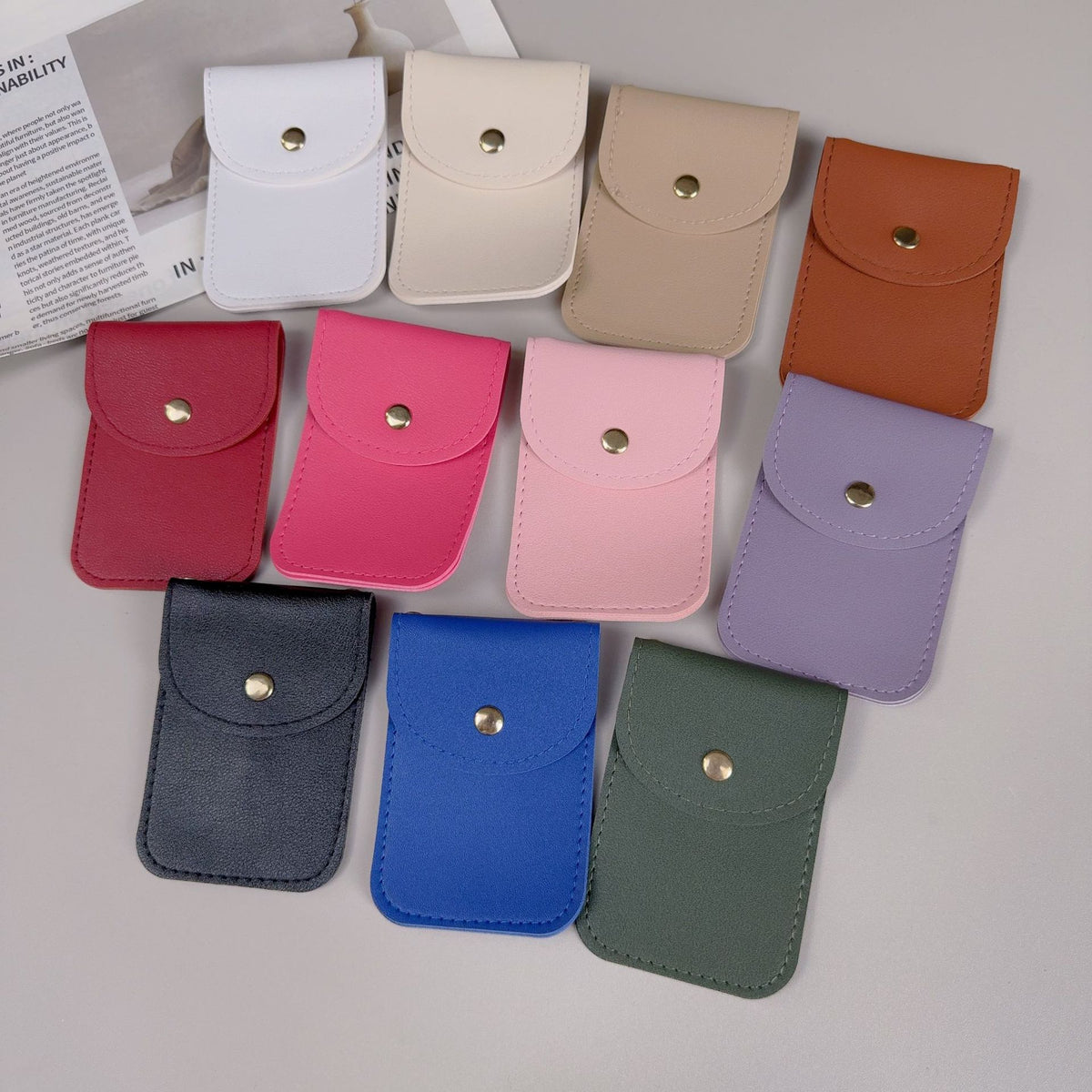 Premium Leder Kartenetui Brehn