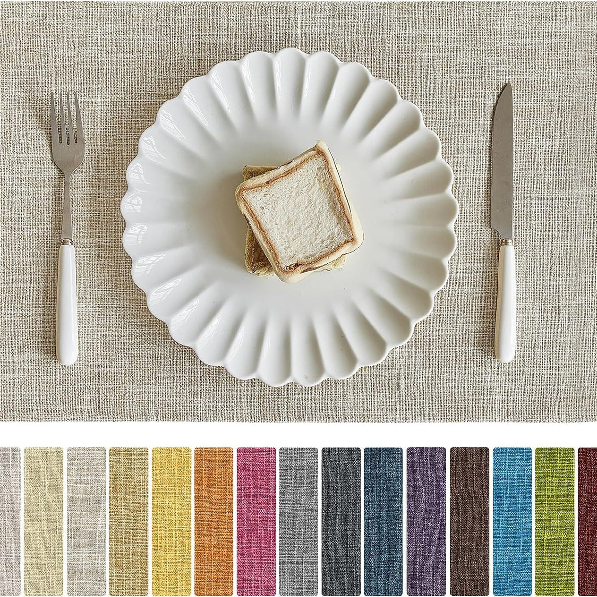 Eleganter Esstisch- Platzset Brehn