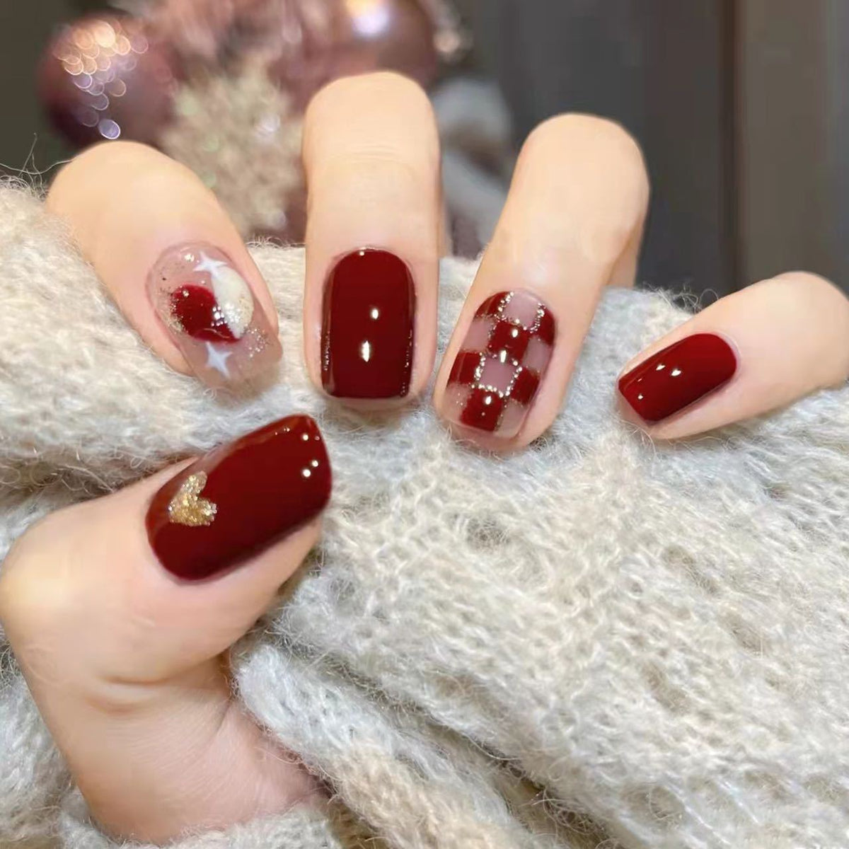 Elegante Nagelkunstverlängerungen Brehn