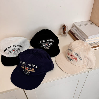 Herren Bestickte Outdoor Abenteuer Baseballmütze Brehn
