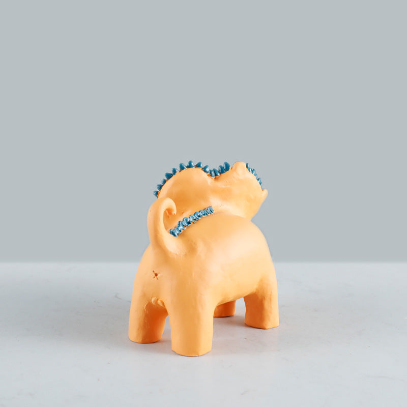 Künstlerische dekorative Hundefigur