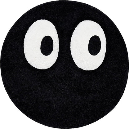 Smile Face Dekorative Badematte