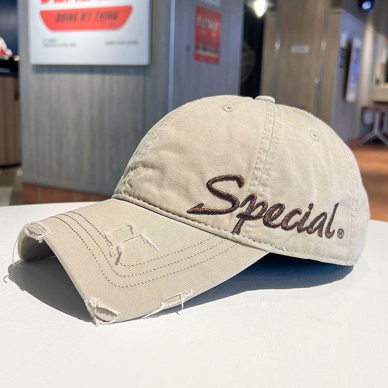 Unisex Verwaschenes Baumwoll-Dad-Cap Brehn