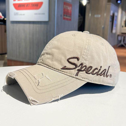 Unisex Verwaschenes Baumwoll-Dad-Cap Brehn