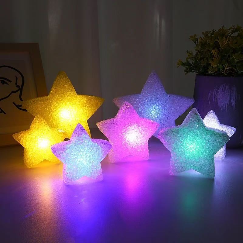 LED Frosted Acrylic Star Ambient Night Lamp Brehn