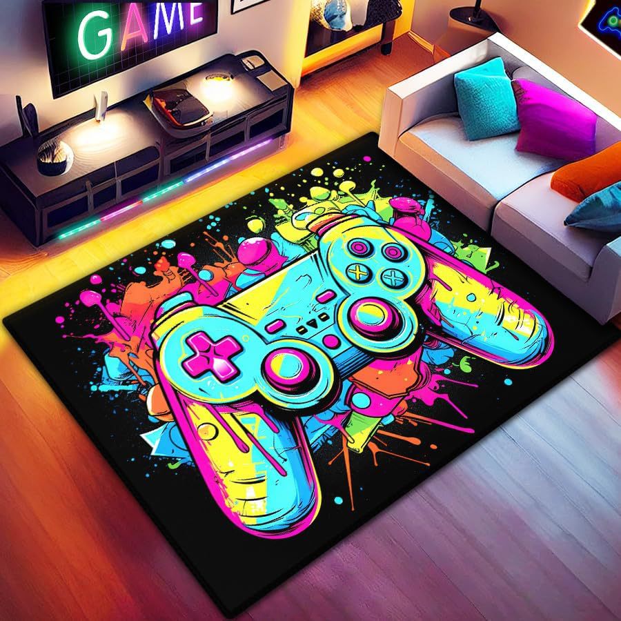 Gaming-Controller-Themenbereichsteppich Brehn