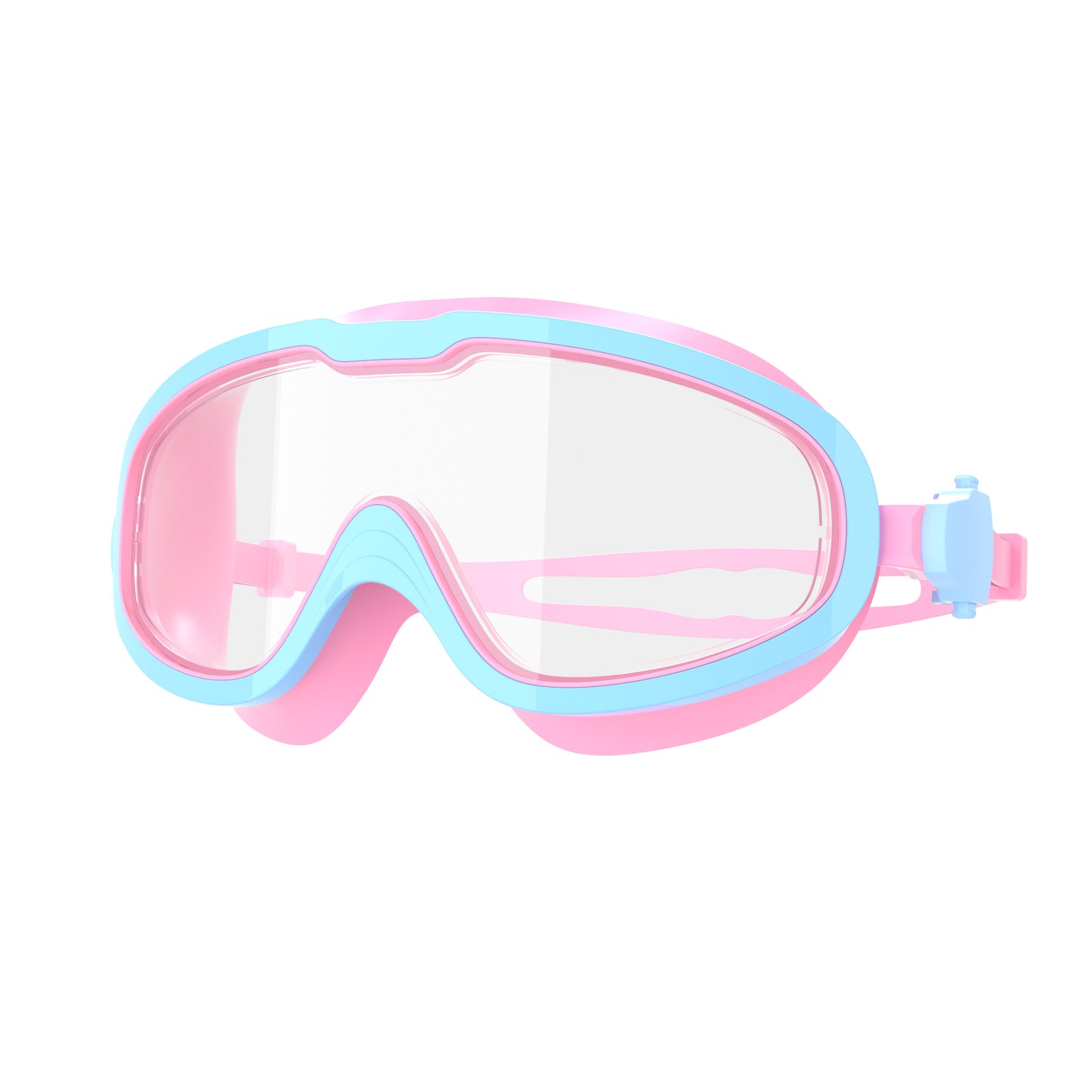 Schwimmmaske mit Flexiblem Silikonrand und Breitem Sichtfeld Brehn