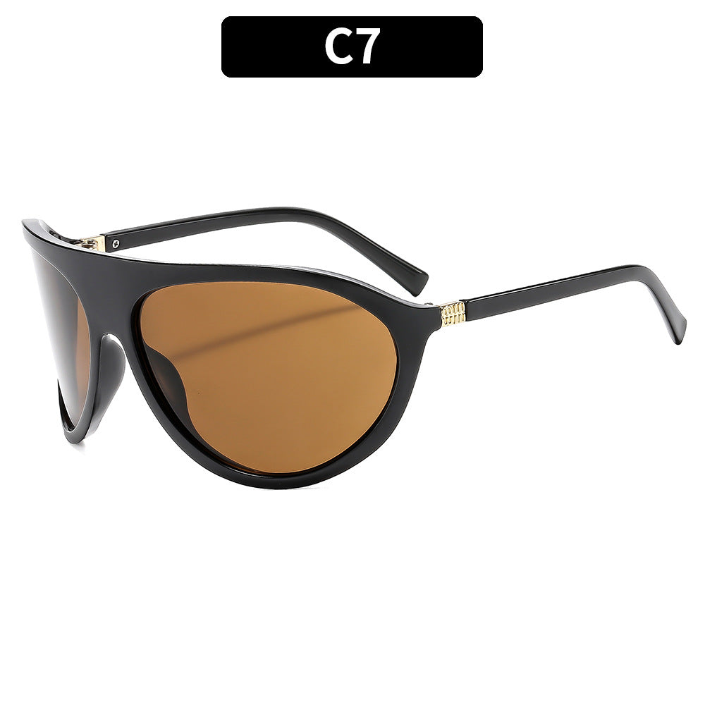 Künstlerische Schild Sonnenbrille