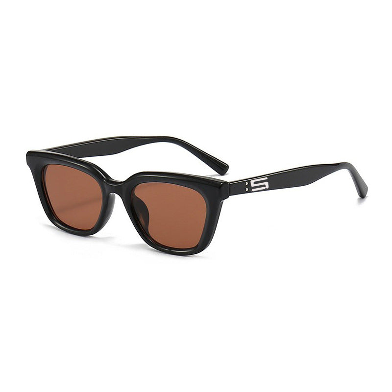 Damen Modische Kanten-Sonnenbrille Brehn