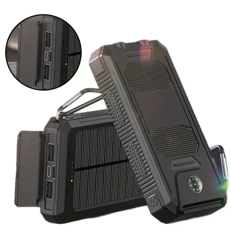 Solarbetriebene Powerbank Brehn