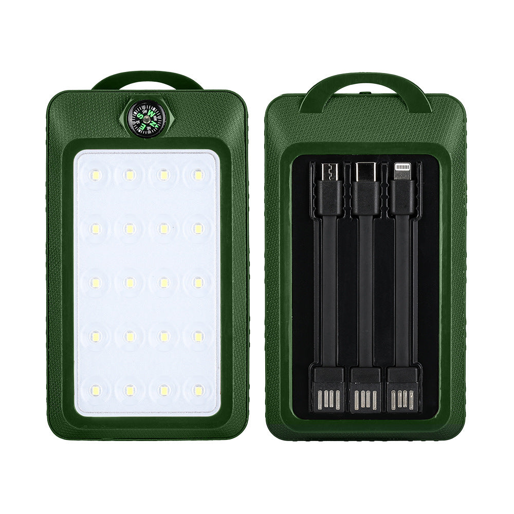 Multifunktionale Tragbare Led-Lampe mit Integriertem Ladegerät Brehn