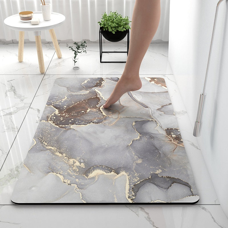 Soft Touch Marmor Badmatte Brehn