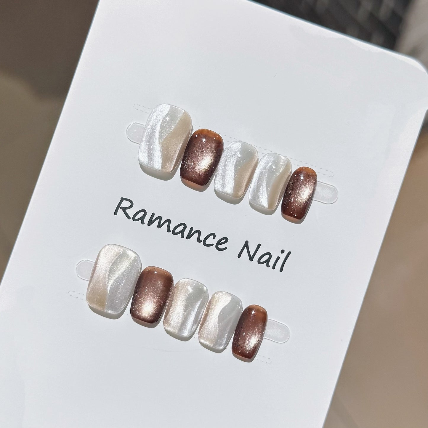 Elegante Press-On Nagelspitzen Brehn
