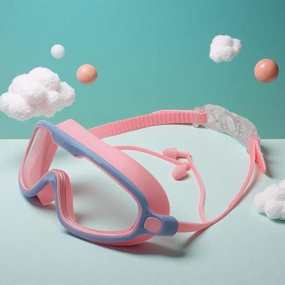 Wasserdichte Schwimmbrille mit Verstellbarem Nasenstück Brehn