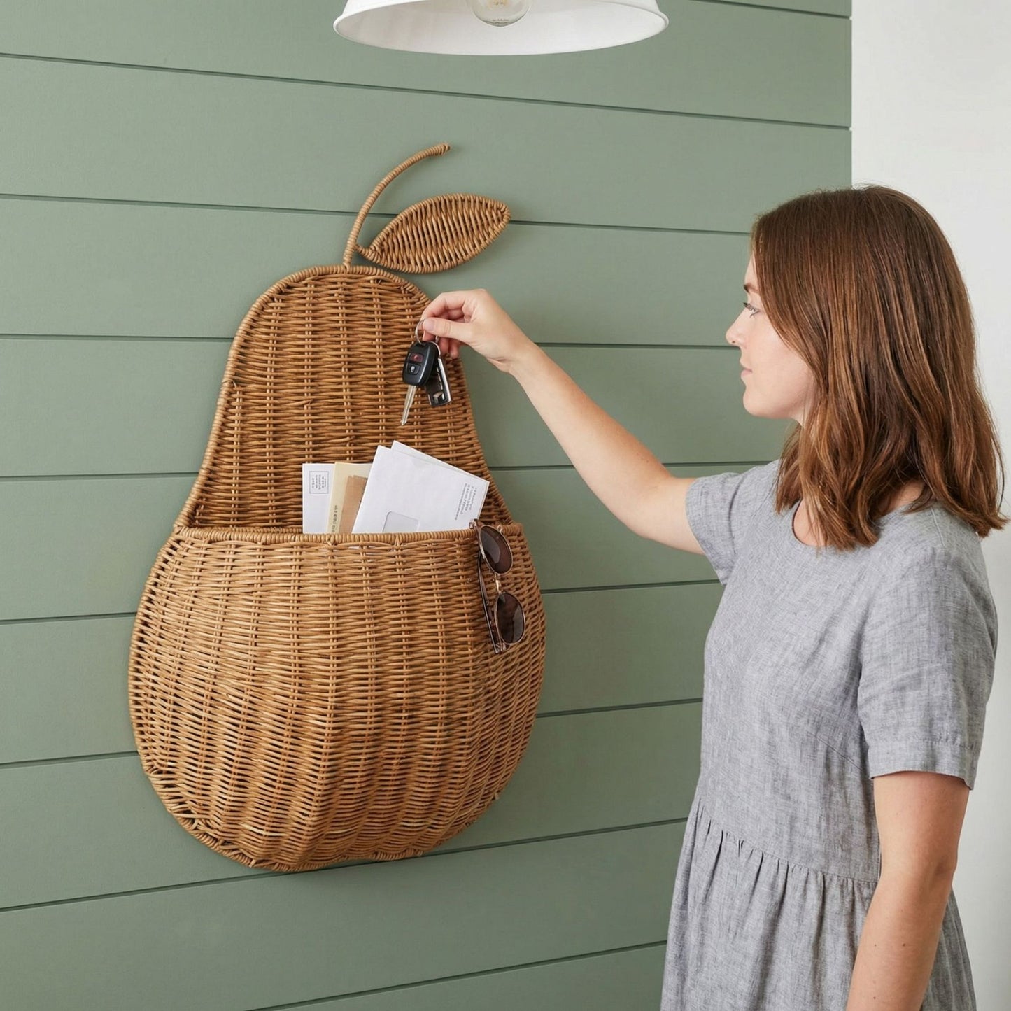Dekorative Wandtasche Brehn
