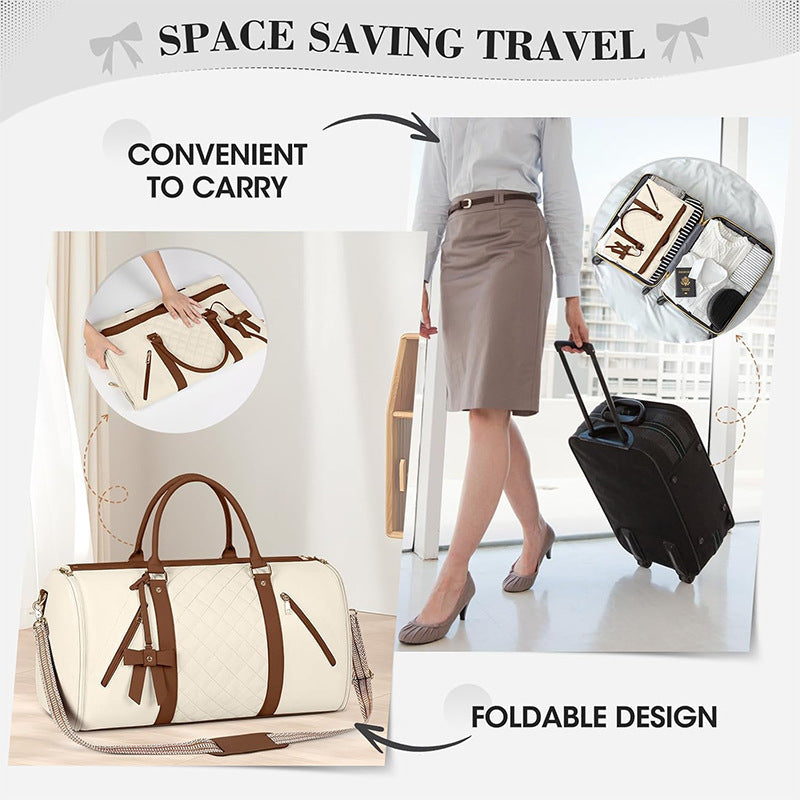 Elegante Reisetasche mit Separatem Anzugfach Brehn