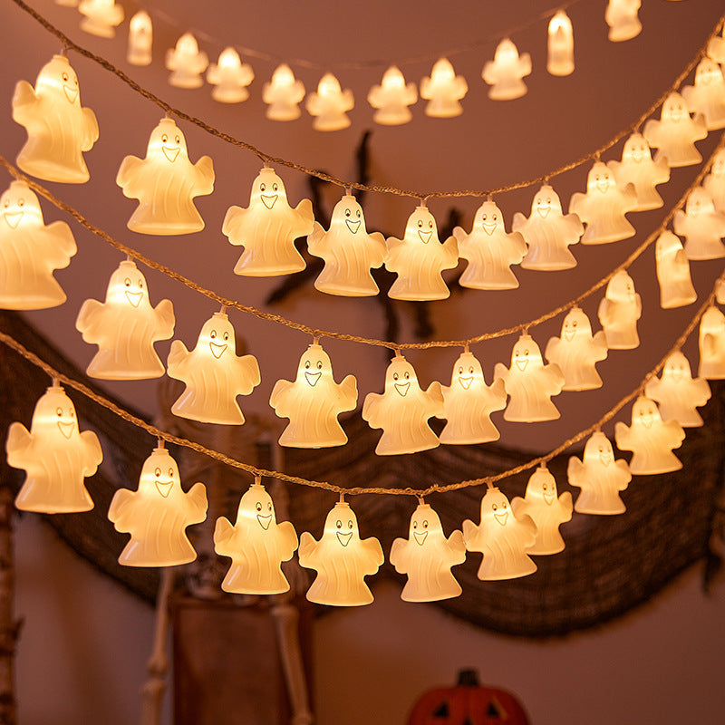 Festliche Geister LED Lichterkette Brehn