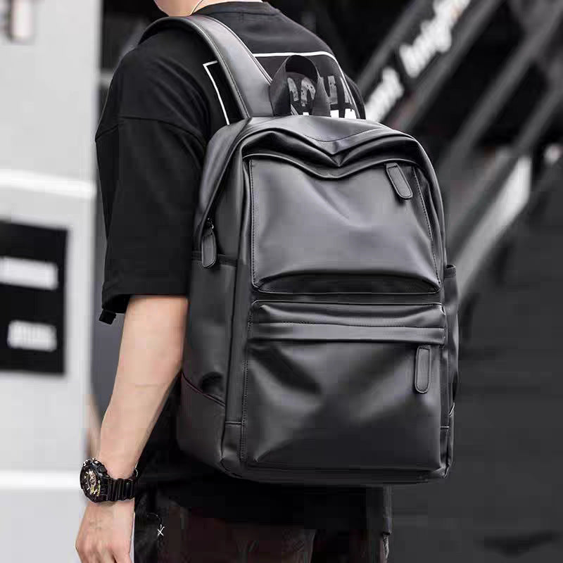 Minimalistische Leder-Rucksack Brehn