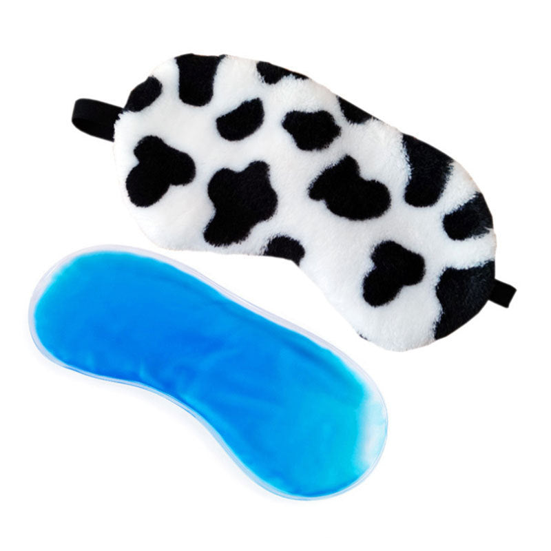 Damen nan weiche Plüsch Schlafmaske mit ergonomischer Polsterung und elastischem Komfortband Brehn