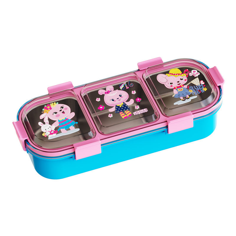 Tierschaufenster Multi-Compartment Bento Lunch Box