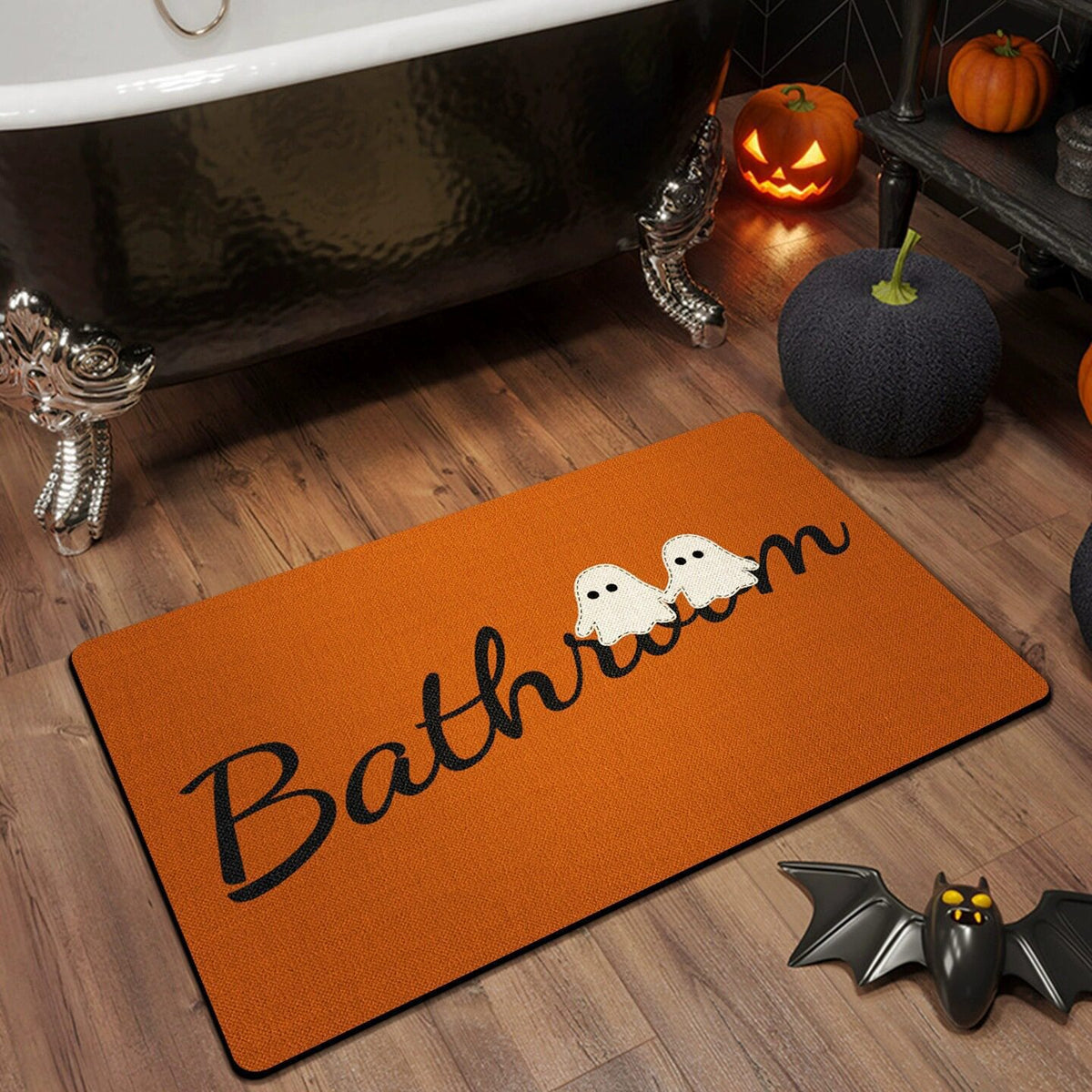 Halloween-Themen-Badezimmermatte