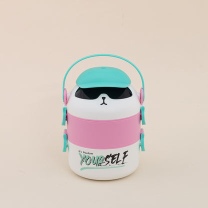 Niedlicher Tier-Themen Lebensmittellieferant