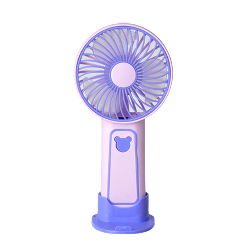 Unisex Tragbarer Handventilator mit flexiblem Standfuß Brehn