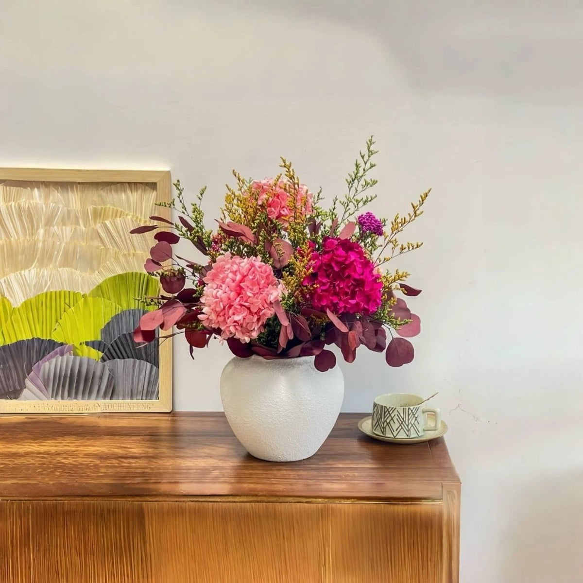 Premium Künstliches Blumengesteck