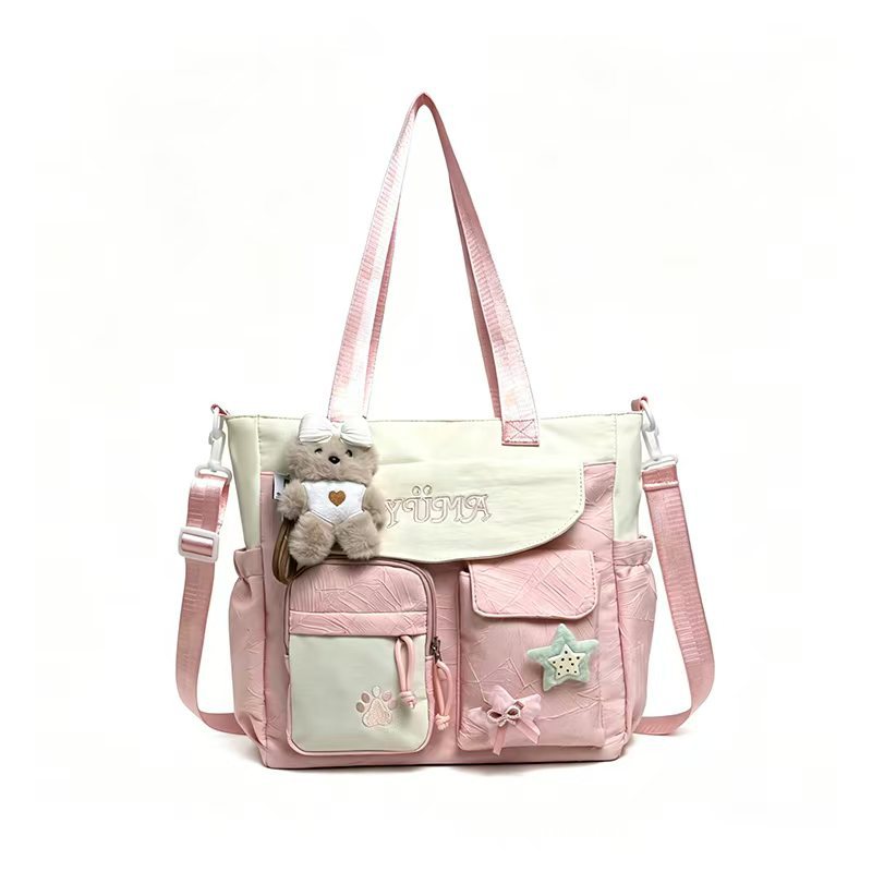 Multi-Funktionale Canvas Schultertasche Brehn