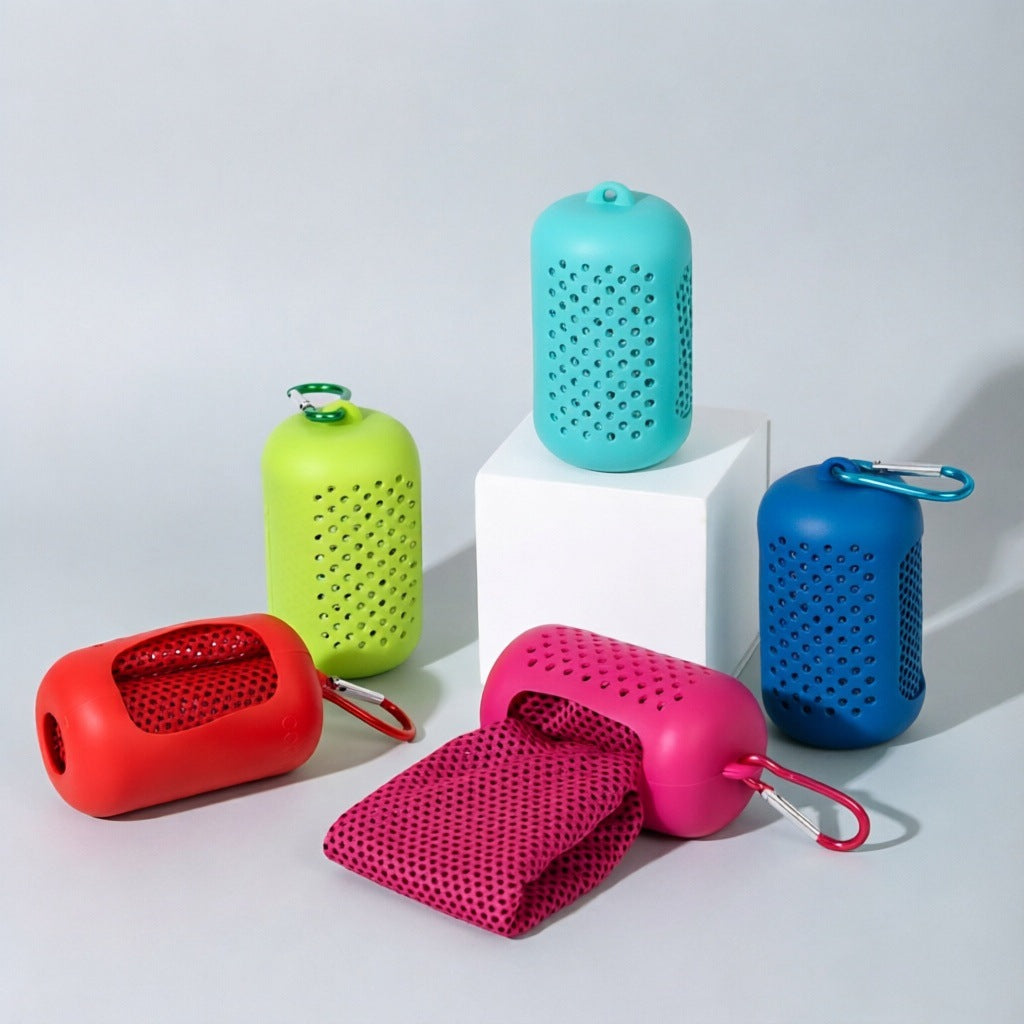 Damen tragbarer Bluetooth Lautsprecher mit Karabinerhaken Brehn