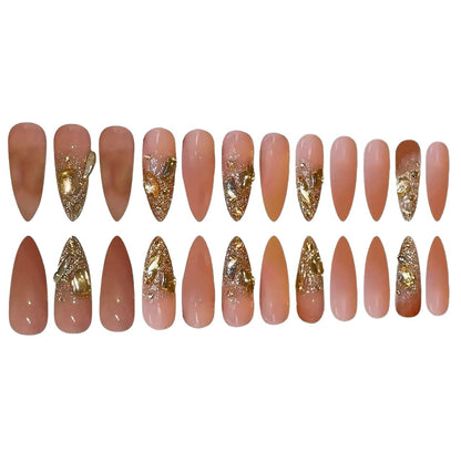 Glamouröse Stiletto-Nagelkunst-Verstärkungen Brehn