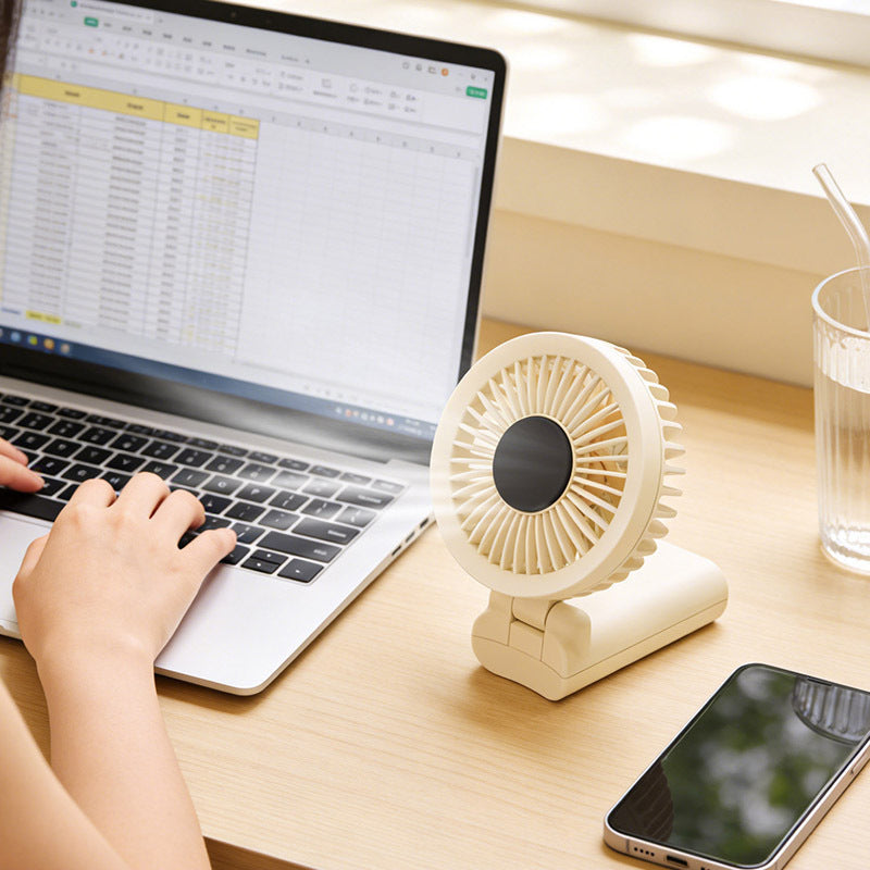 Tragbarer wiederaufladbarer Mini Ventilator Brehn