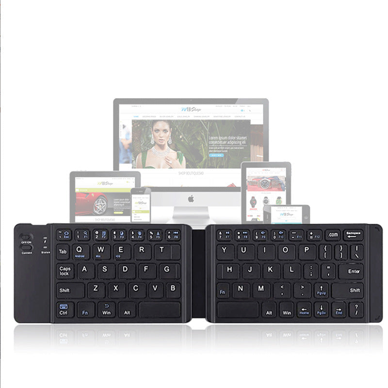 Faltbare tragbare Bluetooth-Tastatur Brehn