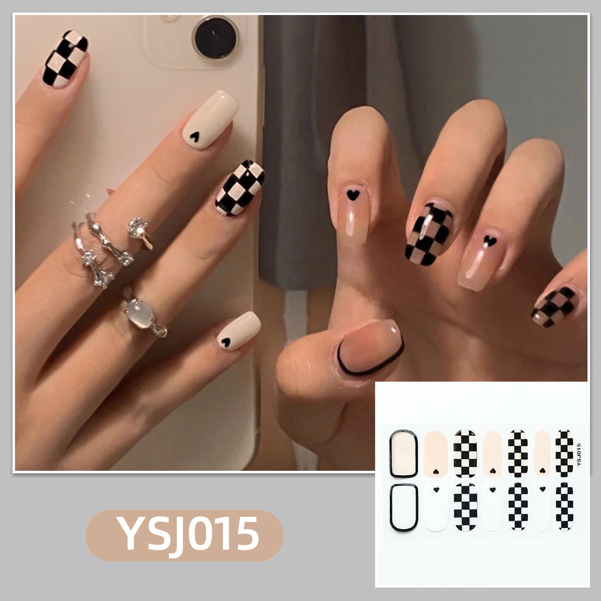 Kunstvolle Nagelverzierung mit Glitzerdetails Brehn