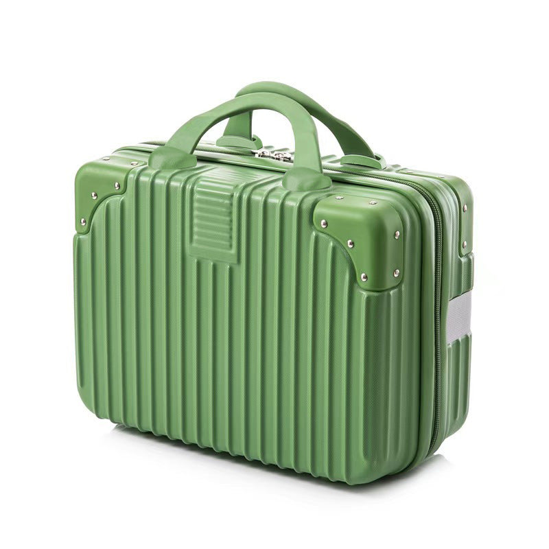 hartschalen kosmetik reisetasche mit doppelten obergriffen und verstärkten eckenprotektoren Brehn