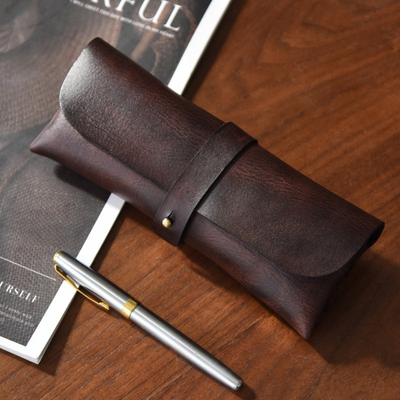 Stylische Leder Stiftetui Brehn