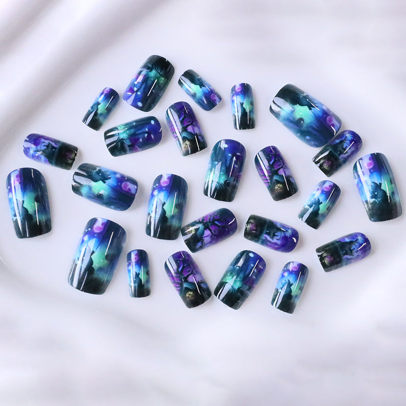 Fantasy-Landschaft-Nagelkunst Brehn