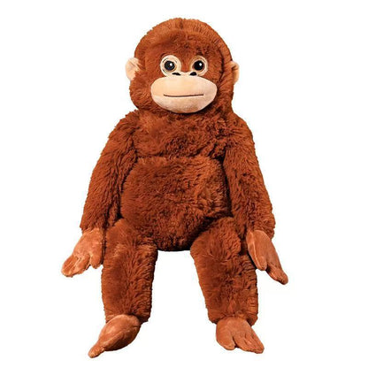 Plüsch Orang-Utan-Stil Langgliedrige Sitz-Kuschel Puppe mit ultra-weichem Kunstfell Brehn