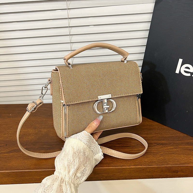 Elegante strukturierte Handtasche