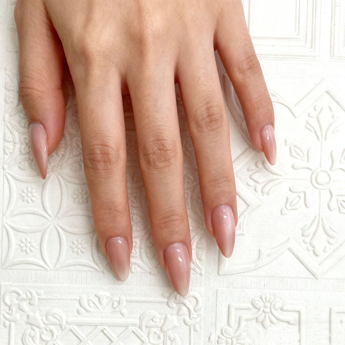 Glänzendes mandelförmiges Press-On Nagelset Brehn 1787225130