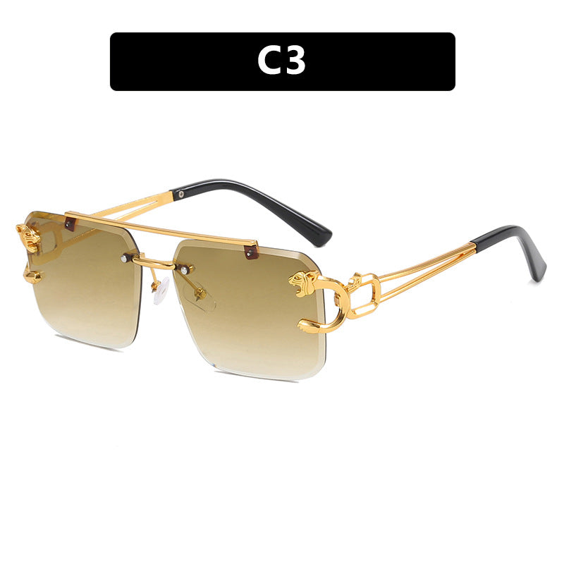 Damen Luxus-Sonnenbrille mit elegantem Metalldetail Brehn