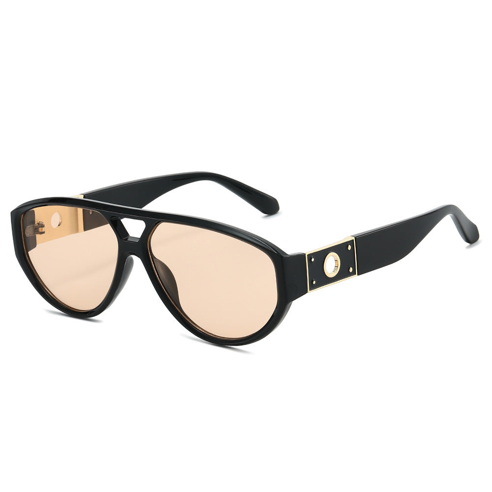 Vintage-inspirierte geometrische Sonnenbrille Brehn