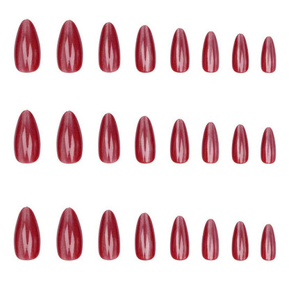 Luxuriöses Glänzendes Druck-Nagelset Brehn