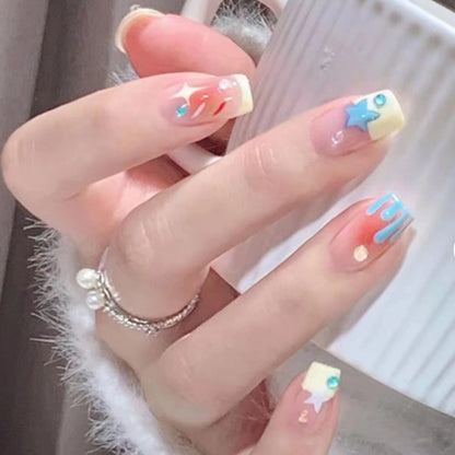 Kreatives Press-On Nagelkunst Set Brehn